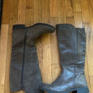 Women's Brown Knee-High Boots